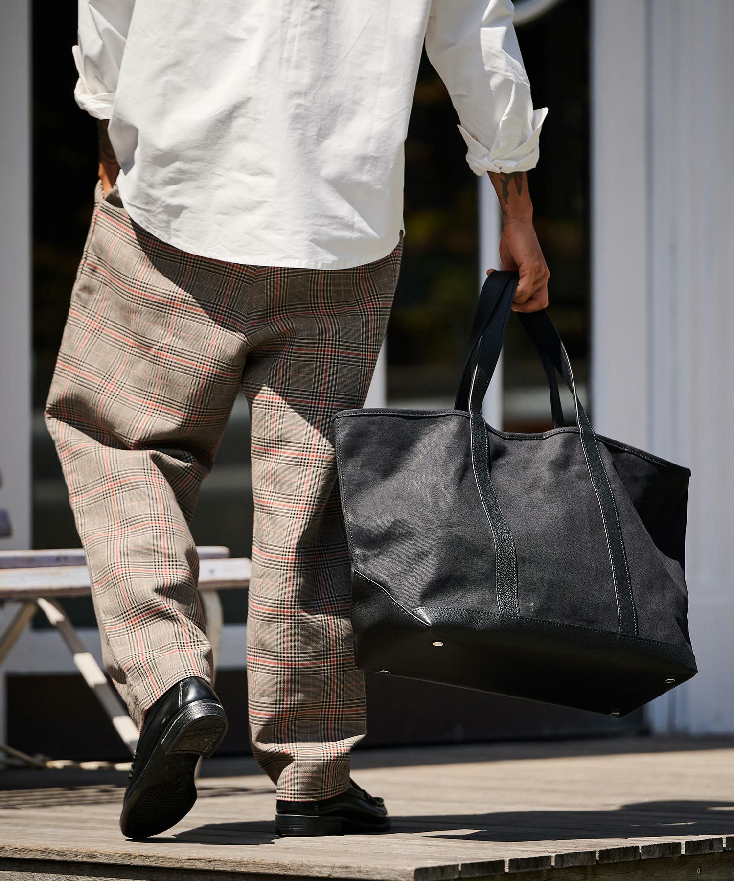 THEOREM(セオレム)】ADAM PATEK×THEOREM Canvas Tote Bag トートバッグ
