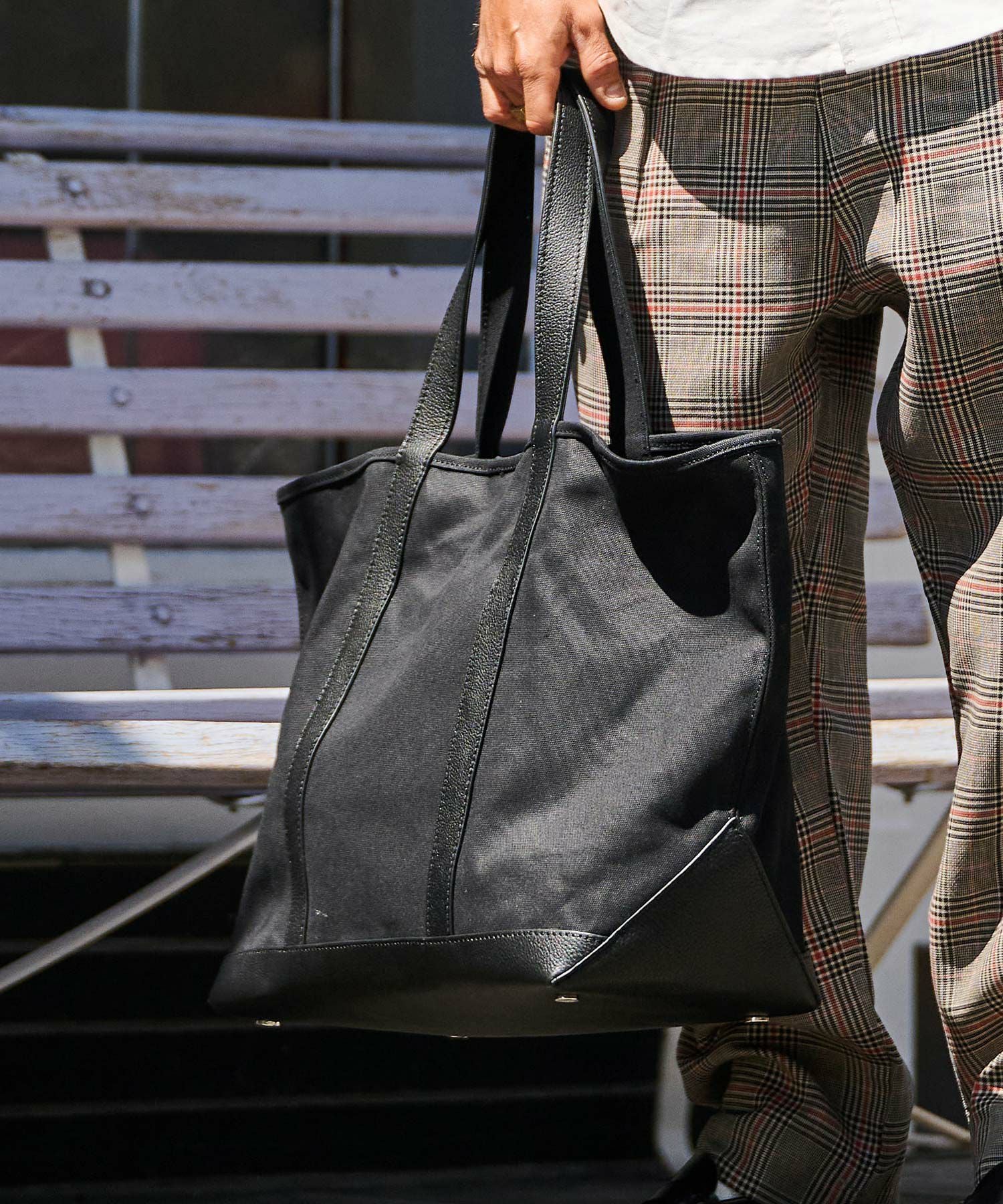 ADAM PATEK×THEOREM Canvas Tote Bagトートバッグ THEOREM(セオレム)】ADAM PATEK×THEOREM Canvas Tote Bag トートバッグ