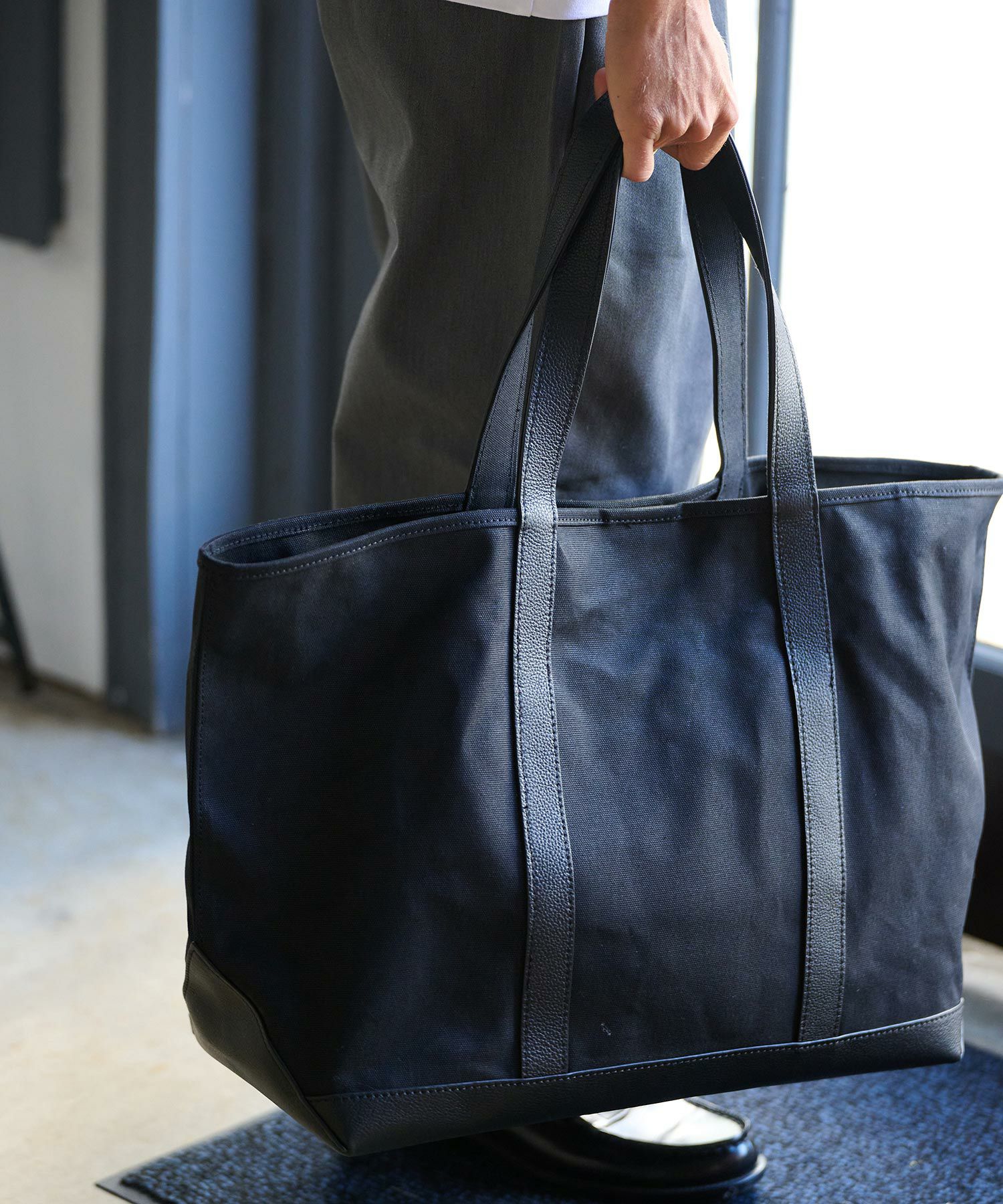 THEOREM(セオレム)】ADAM PATEK×THEOREM Canvas Tote Bag トートバッグ