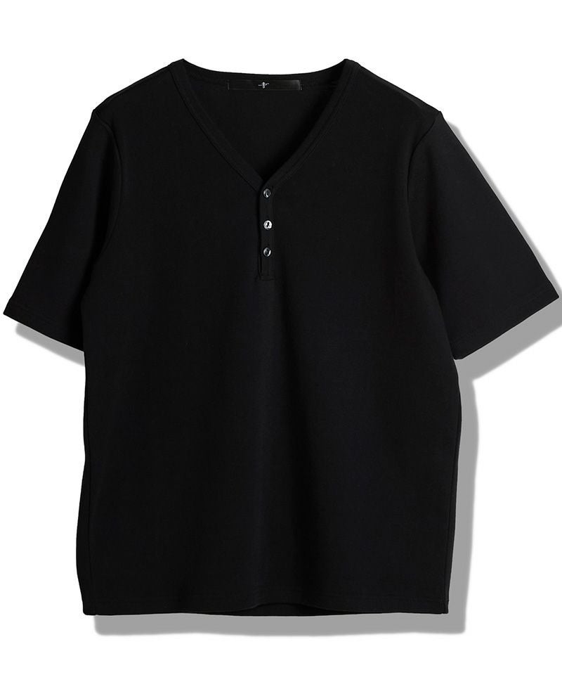 30%OFF【NO ID.(ノーアイディー)】ﾌﾗｲｽﾍﾝﾘｰV-N-T VネックTシャツ