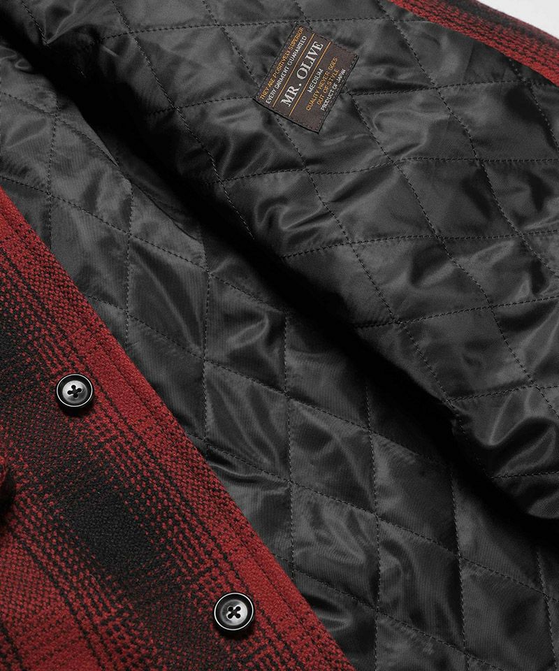 MR olive✖️SKOOKUM レザー コーチジャケット　Lサイズ MR.OLIVE＞SKOOKUM COLLABORATION / LAMB LEATHER COACH JACKET