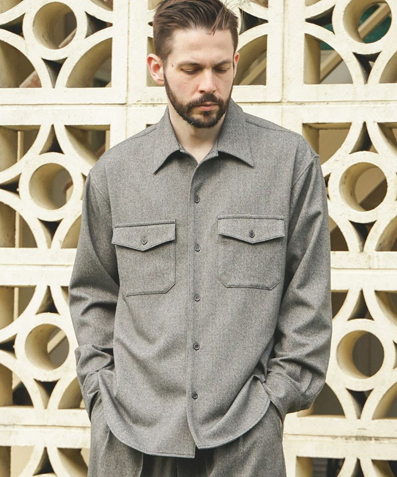 50%OFF【MROLIVE(ミスターオリーブ)】 SILKY LINEN - CAPRI SHIRT