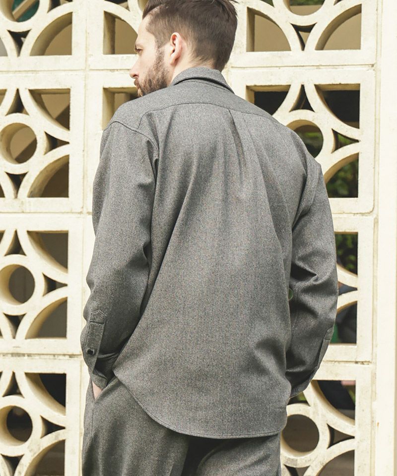 30%OFF【MROLIVE(ミスターオリーブ)】PEACHSKIN STRETCH GABARDINE