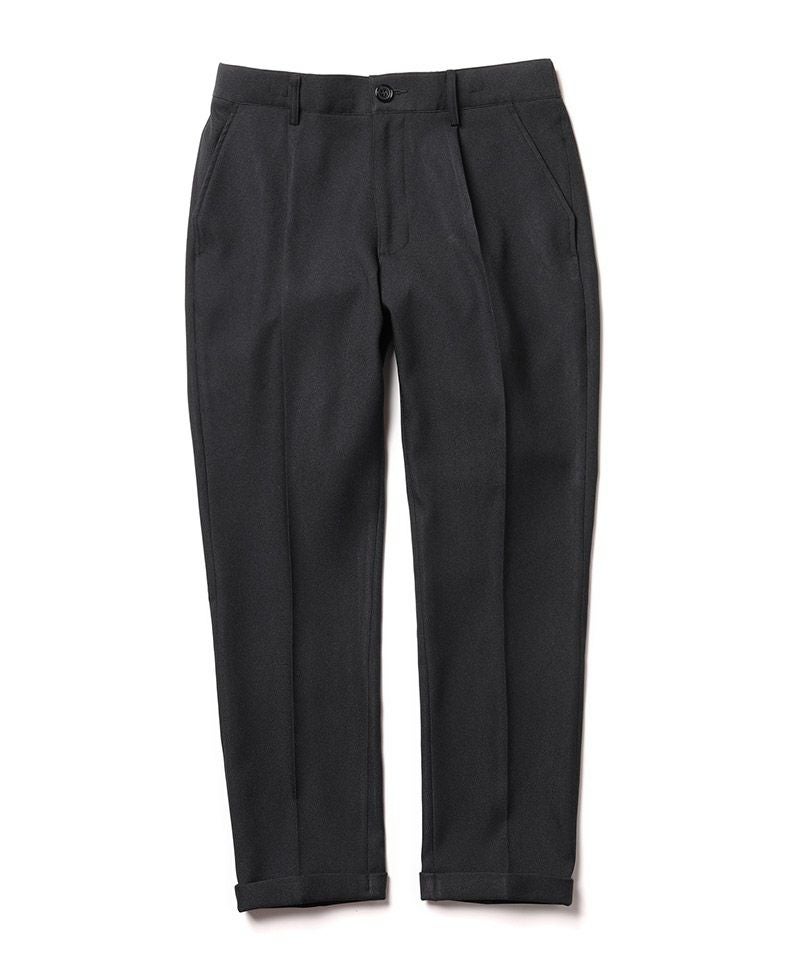 MROLIVE(ミスターオリーブ)】RETORO POLYESTER TWILL -EASY ONE PLEATS