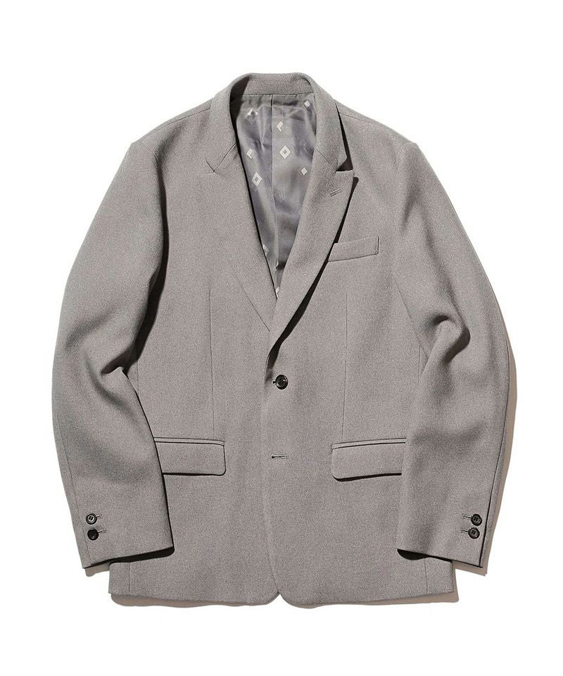 MROLIVE(ミスターオリーブ)】RETORO POLYESTER TWILL -2B SEMI PEAKED
