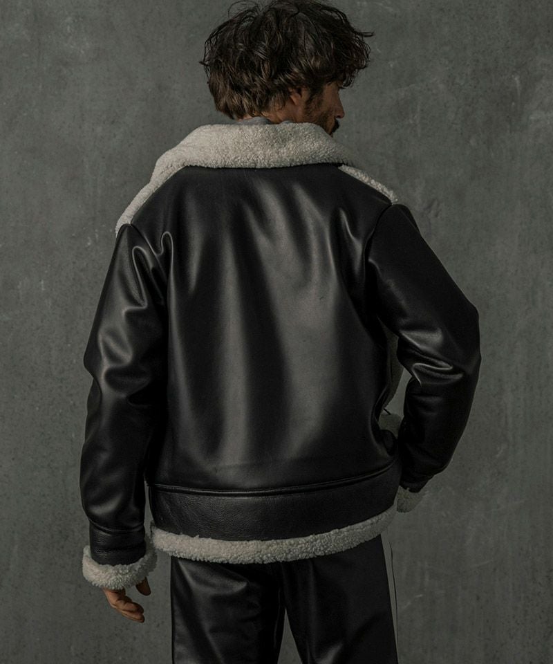 50%OFF【C DIEM(カルペディエム)】Mouton W-Riders Jacket ライダース