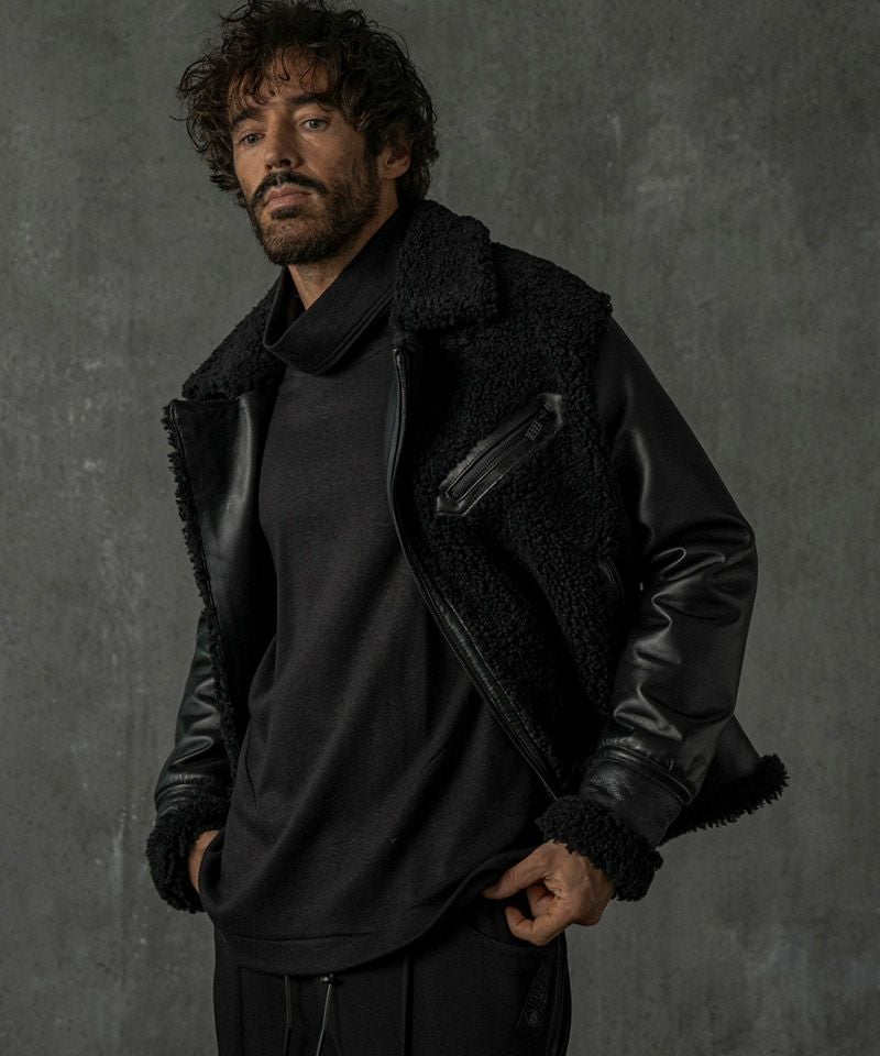 60%OFF【C DIEM(カルペディエム)】Mouton W-Riders Jacket ライダース