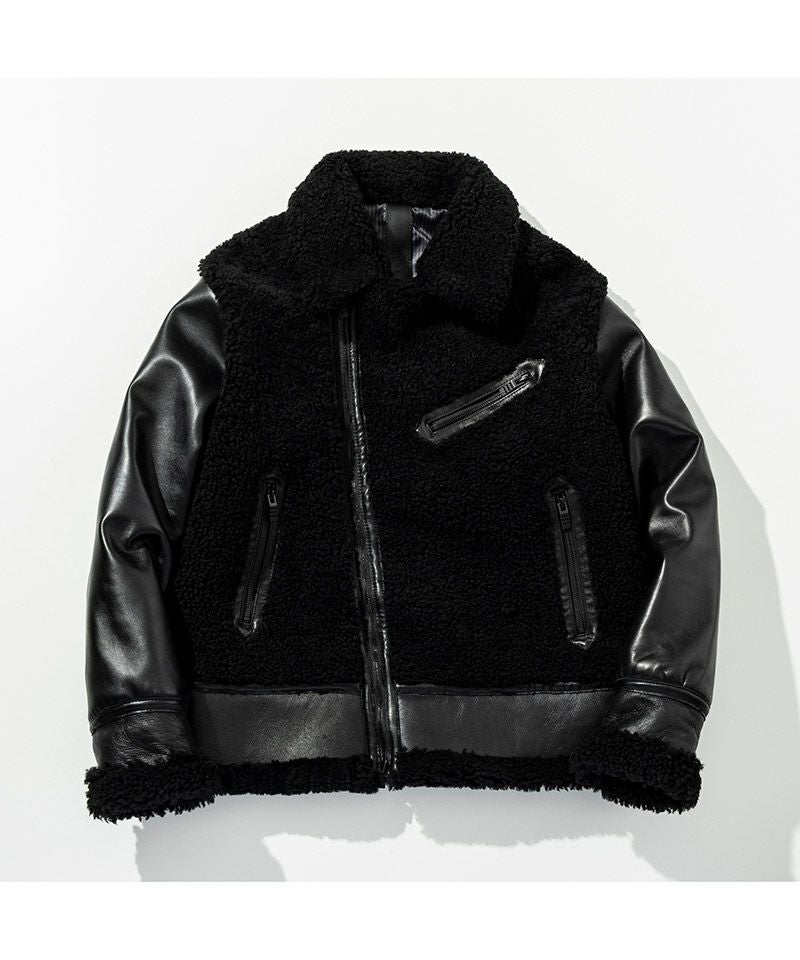 60%OFF【C DIEM(カルペディエム)】Mouton W-Riders Jacket ライダース