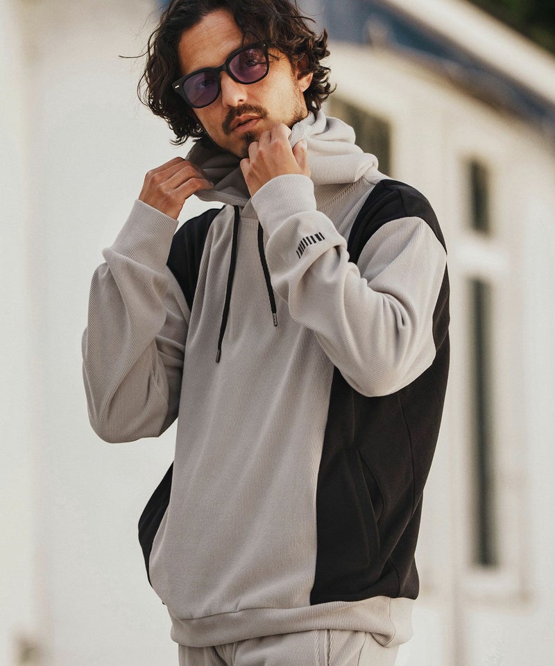 felkod(フィルコッド)】Stretch Corduroy Switch Parka コーデュロイ 