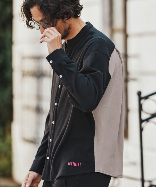 felkod(フィルコッド)】Stretch Corduroy Shirts コーデュロイシャツ 