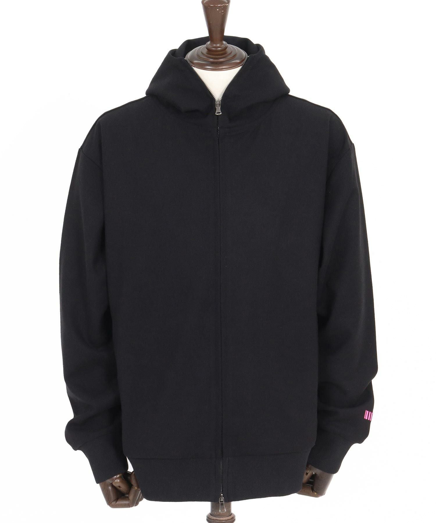 felkod(フィルコッド)】Soft Drape Zip Up Parka ジップパーカー