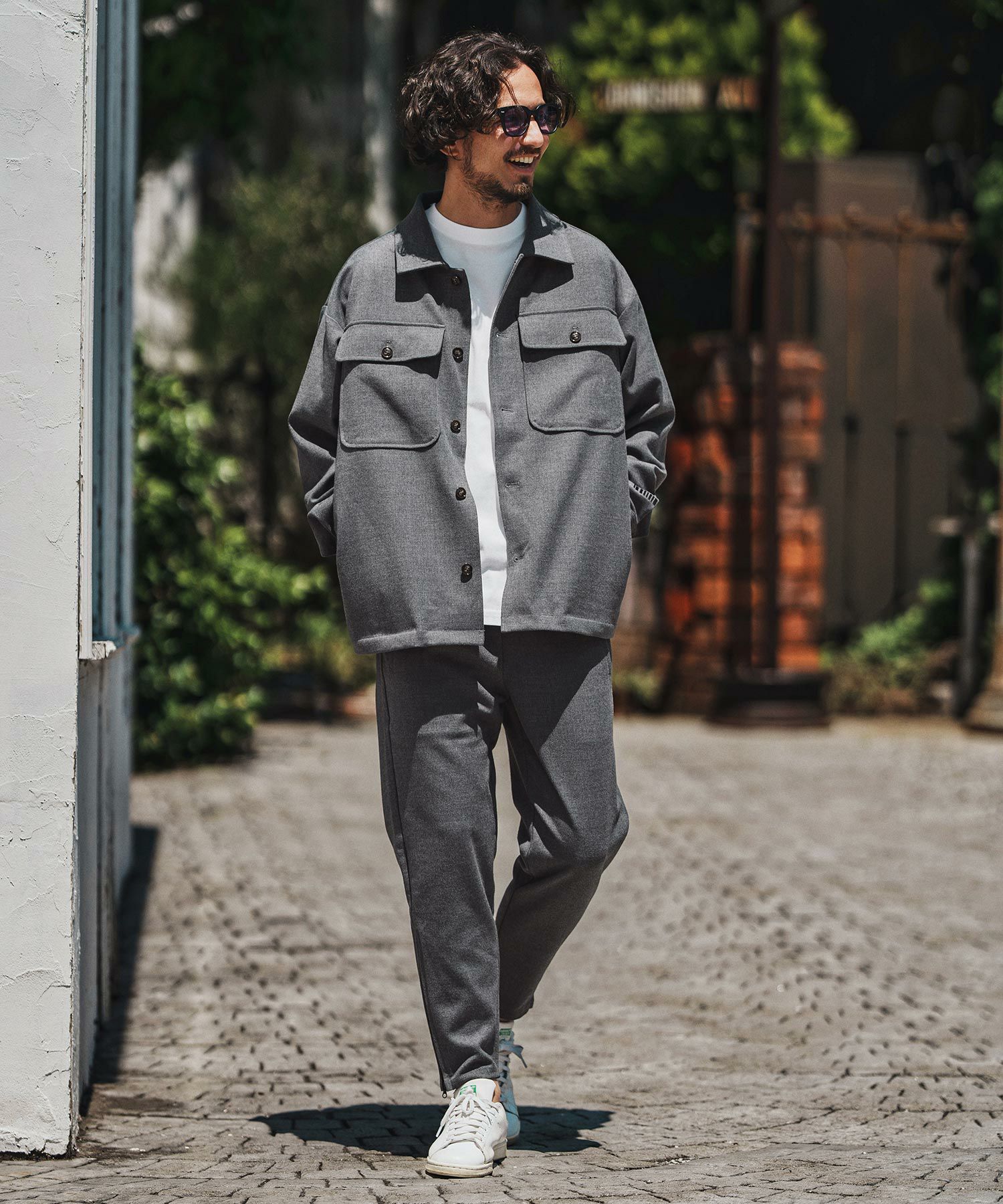felkod(フィルコッド)】Soft Drape CPO Shirts CPOシャツ(F25A140