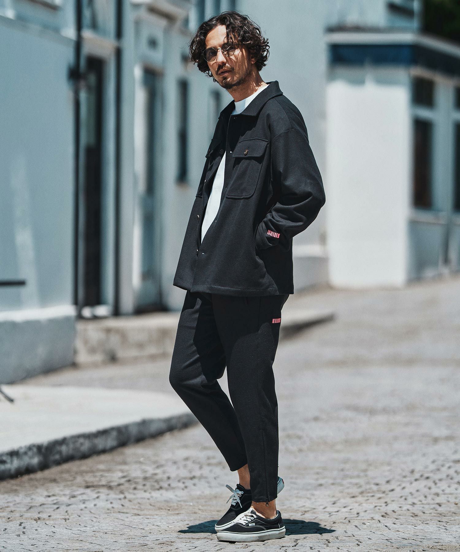 felkod(フィルコッド)】Soft Drape CPO Shirts CPOシャツ(F25A140