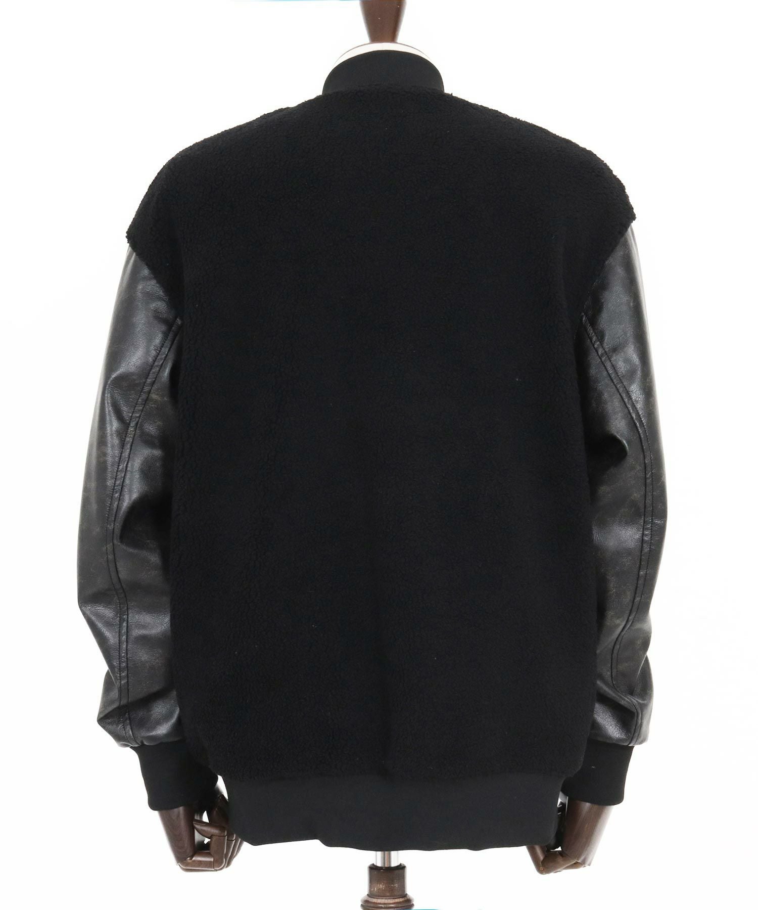 felkod(フィルコッド)】Soft Boa Stadium Jumper スタジアムジャンパー