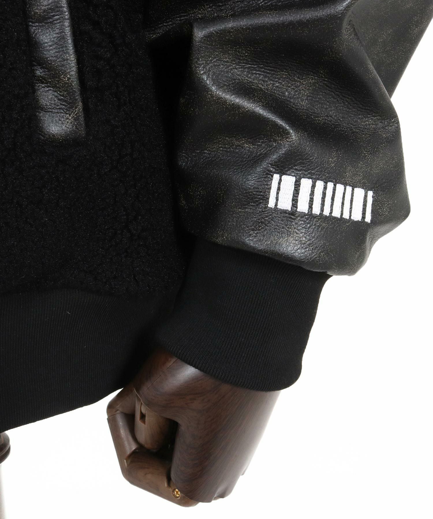 felkod(フィルコッド)】Soft Boa Stadium Jumper スタジアムジャンパー