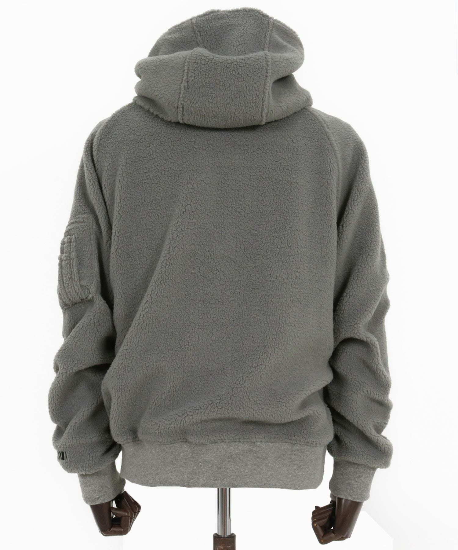 felkod(フィルコッド)】Soft Boa Hooded MA-1 MA-1ジャケット