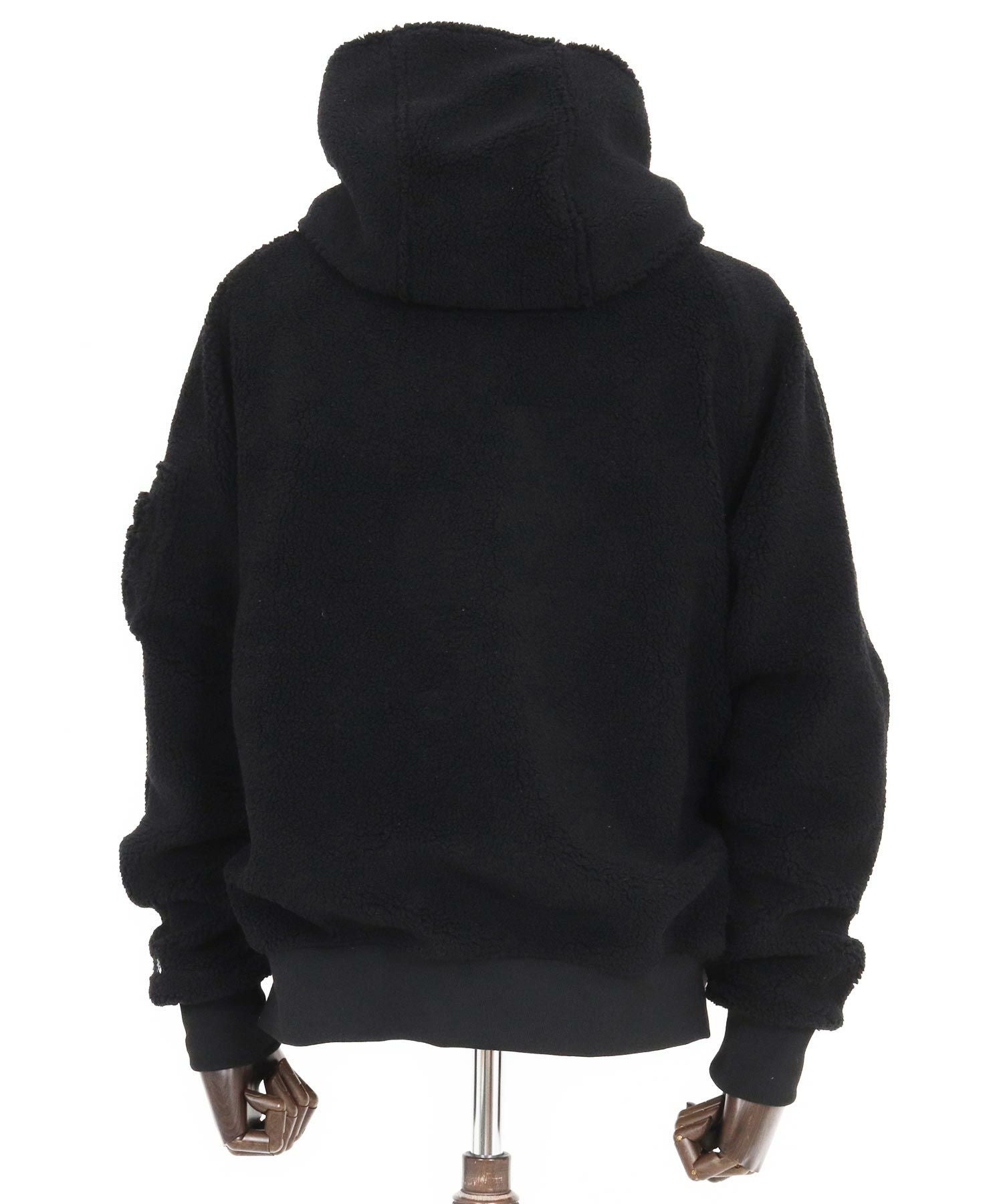 felkod(フィルコッド)】Soft Boa Hooded MA-1 MA-1ジャケット