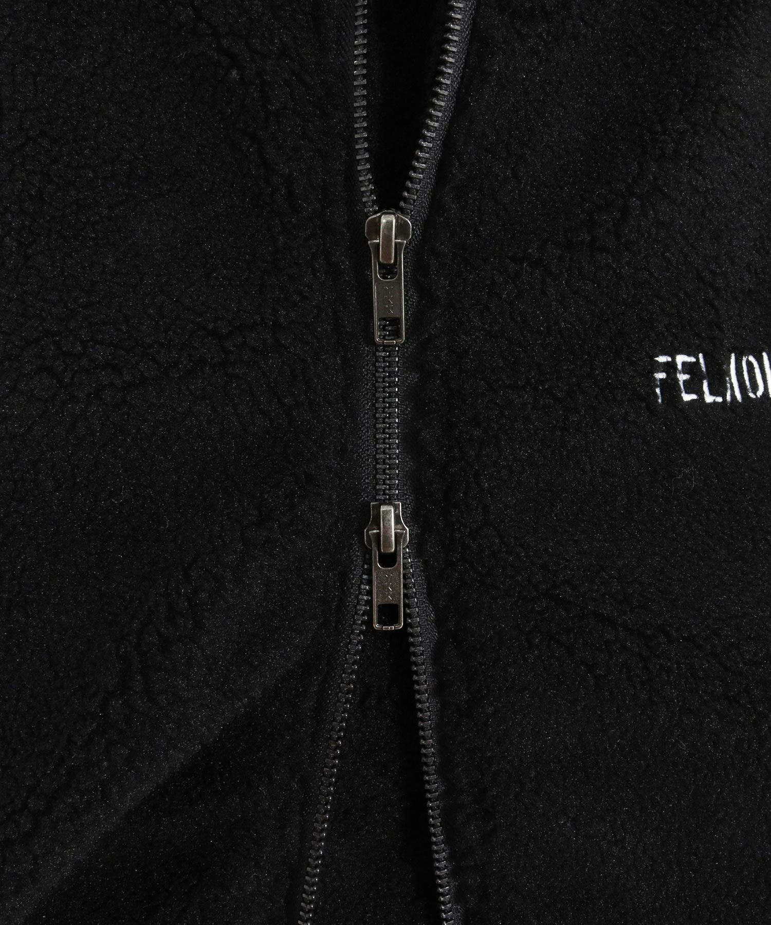 felkod(フィルコッド)】Soft Boa Hooded MA-1 MA-1ジャケット