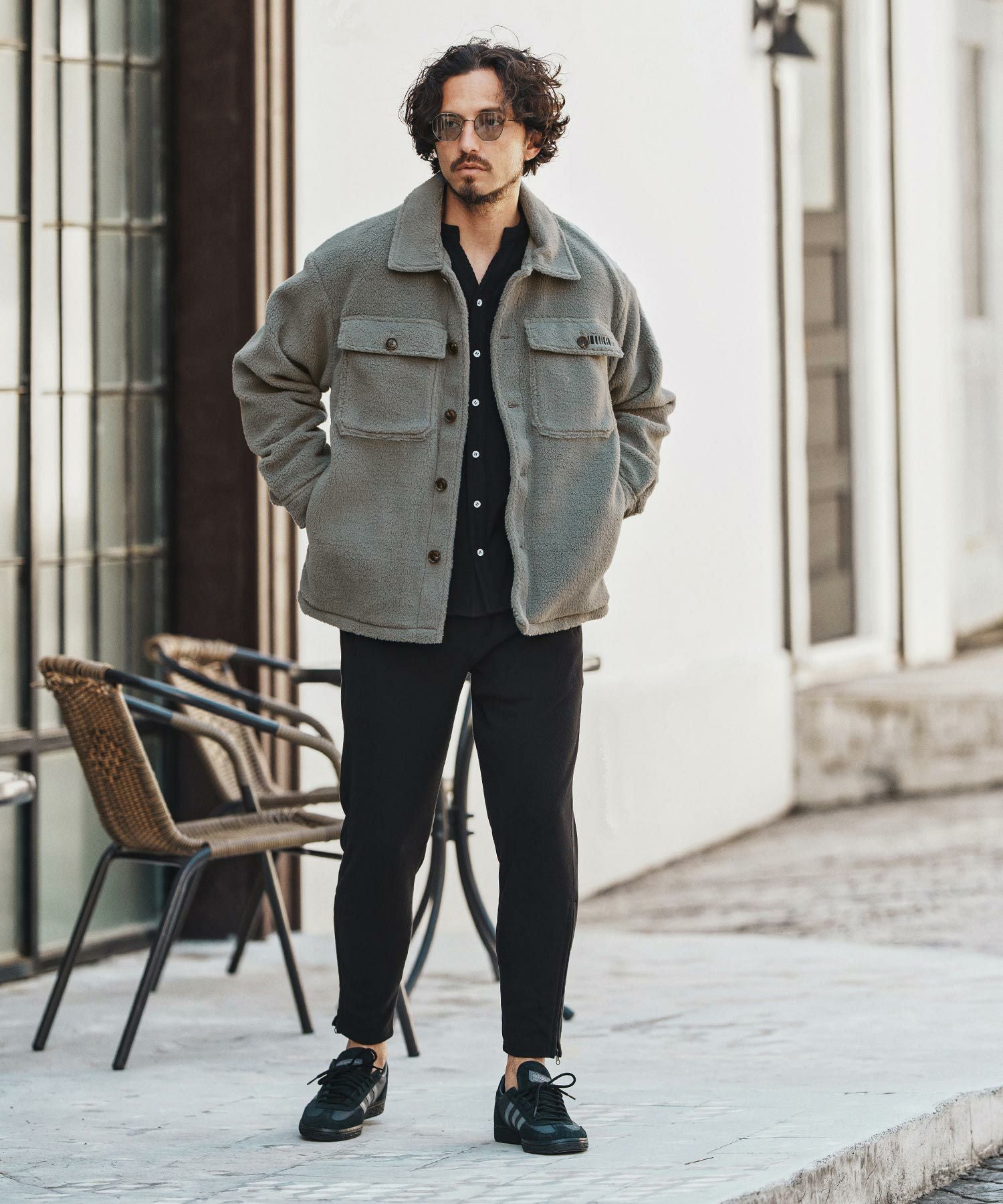 felkod(フィルコッド)】Soft Boa CPO Jacket CPOジャケット(F25A010