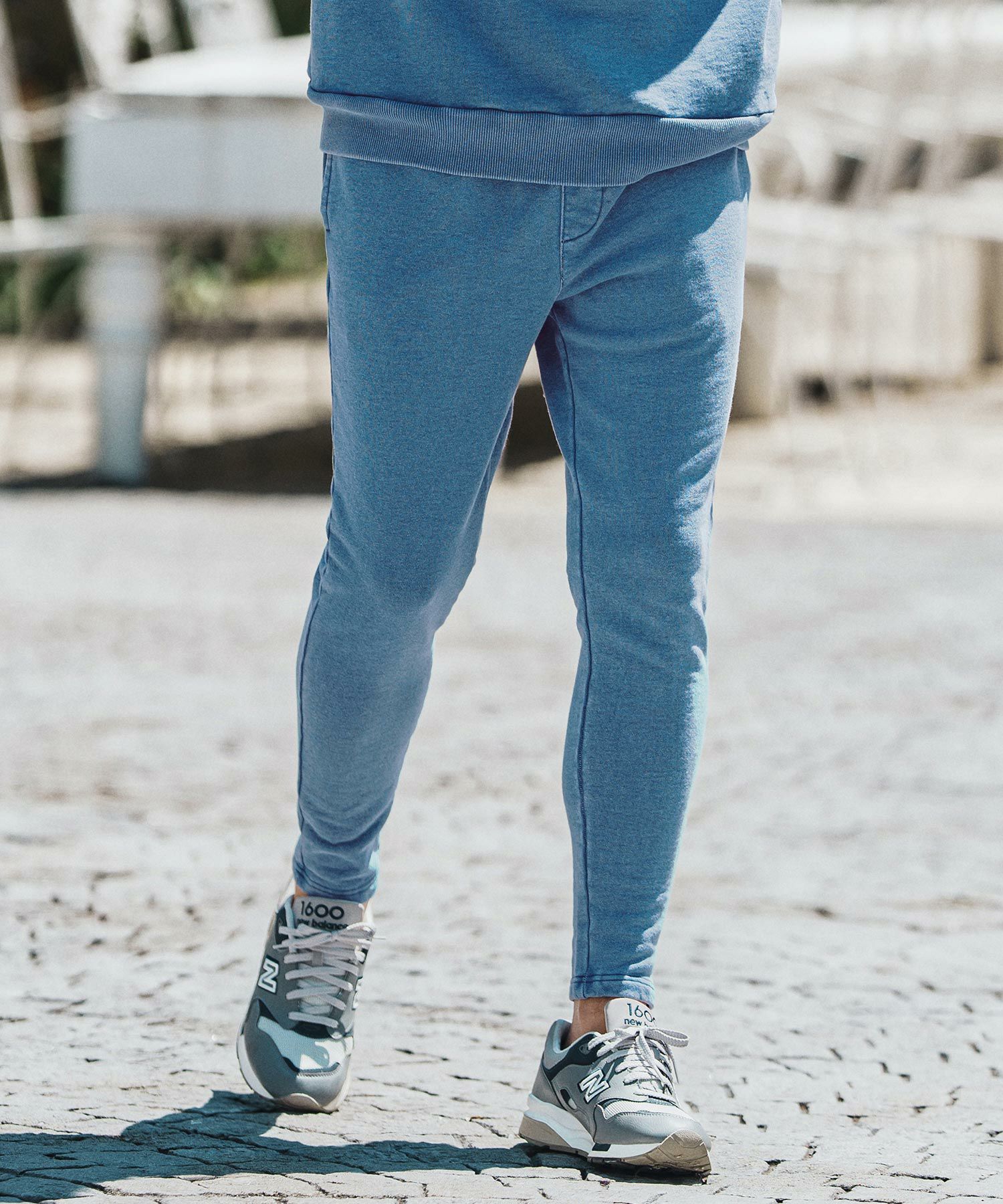 felkod(フィルコッド)】 Knit Denim Spindle Pants スピンドルパンツ