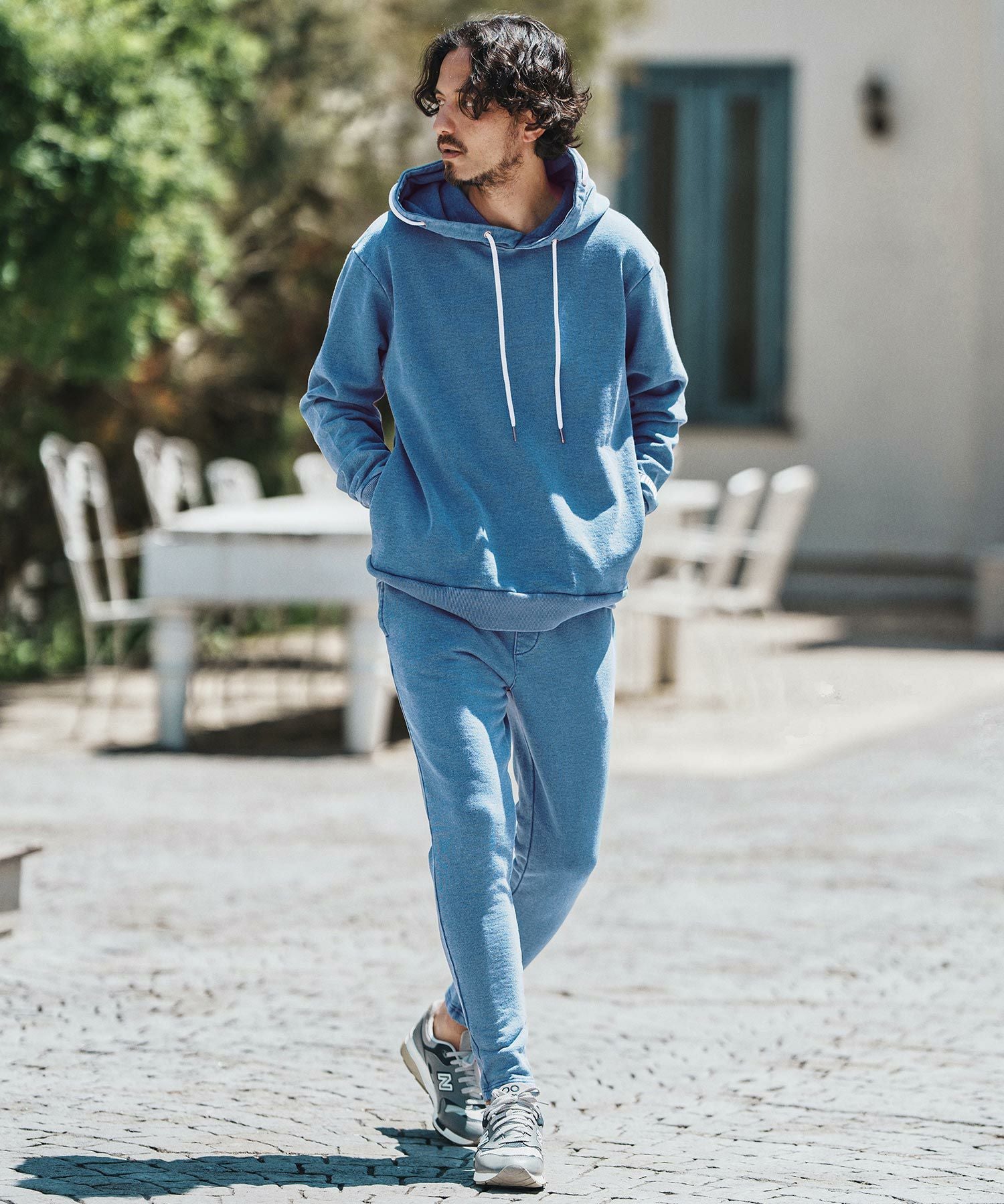 felkod(フィルコッド)】 Knit Denim Spindle Pants スピンドルパンツ