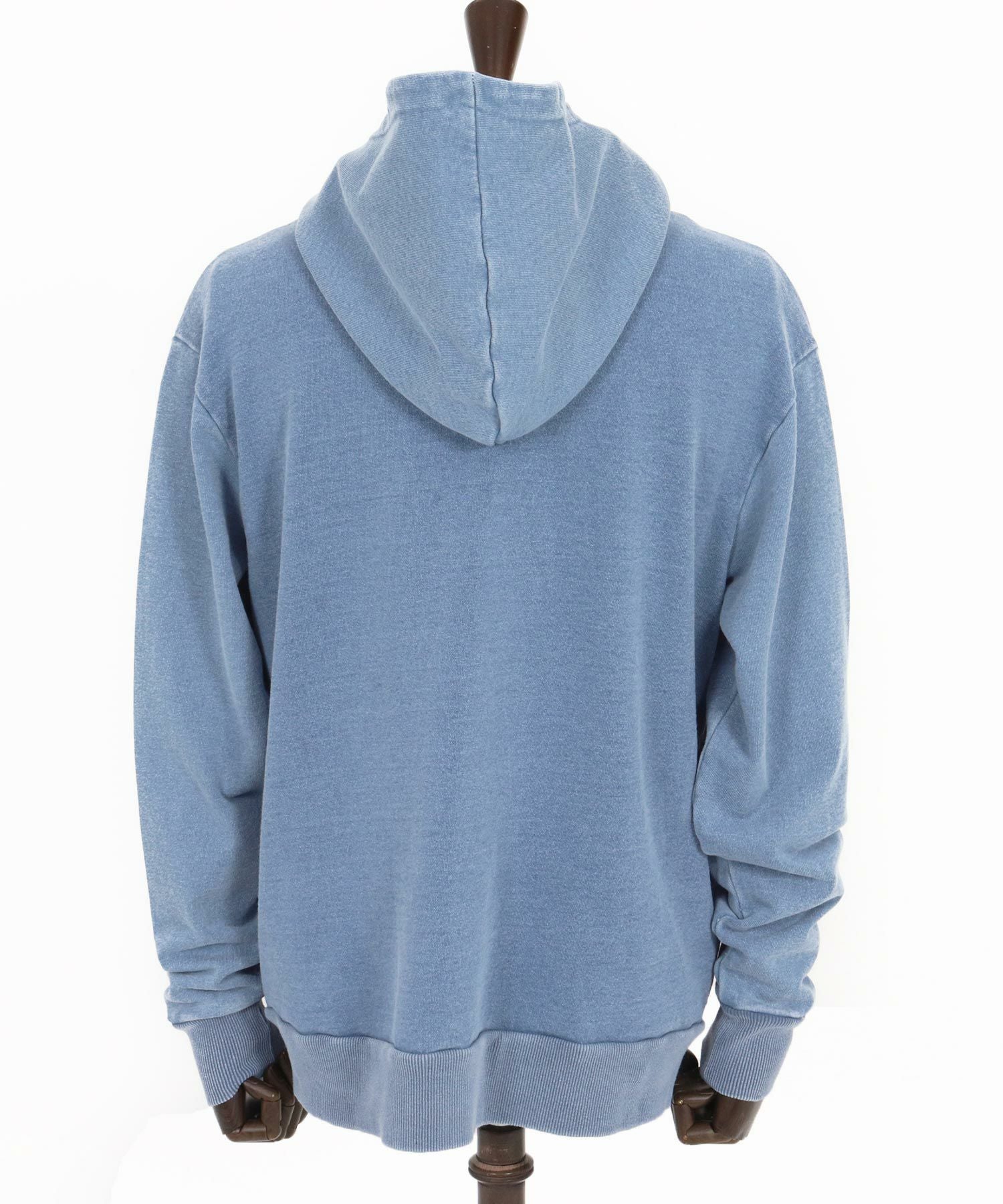 felkod(フィルコッド)】 Knit Denim High Neck Zip Parka ジップ felkod(フィルコッド)】 Knit Denim High Neck Zip Parka ジップ