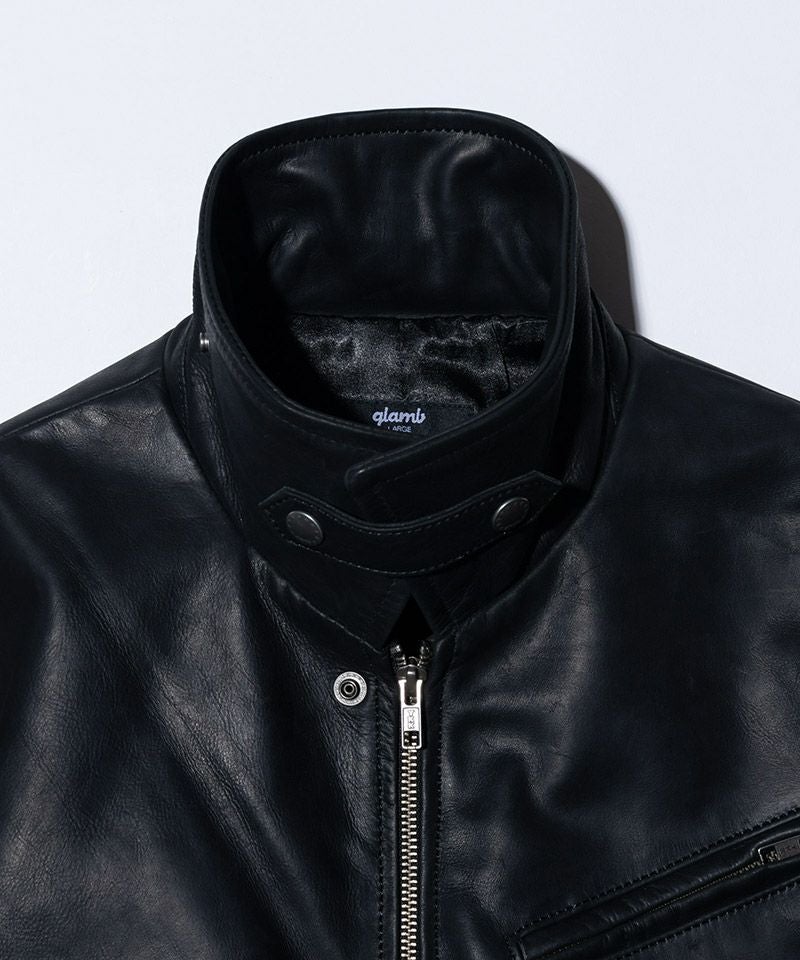 【CLUB ROOM】 クラブルーム 90s レザー ハリントンジャケット 42 glamb（グラム）の「Harrington Riders / ハリントンライダース