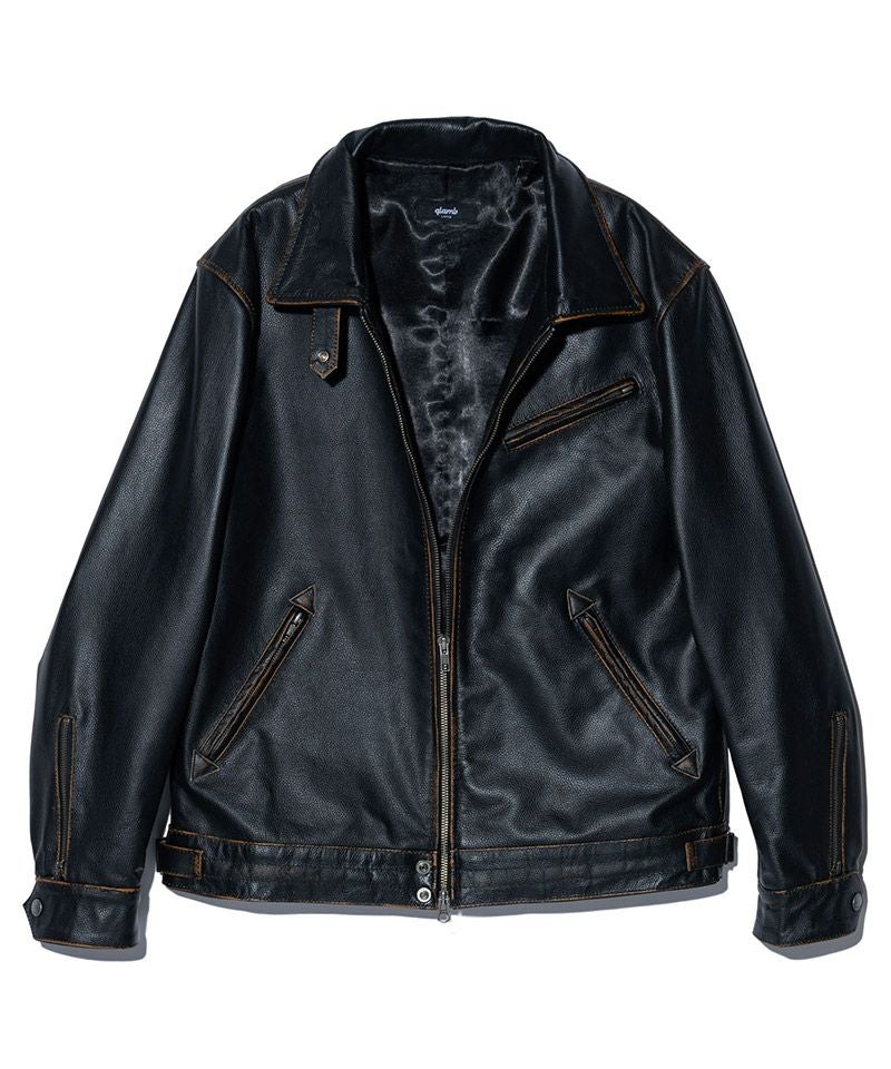 glamb(グラム)】Hidden Valley Leather Jacket ヒドゥンバレーレザー