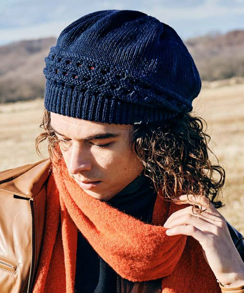 glamb(グラム)】Reversible Knit Beret リバーシブルニットベレー