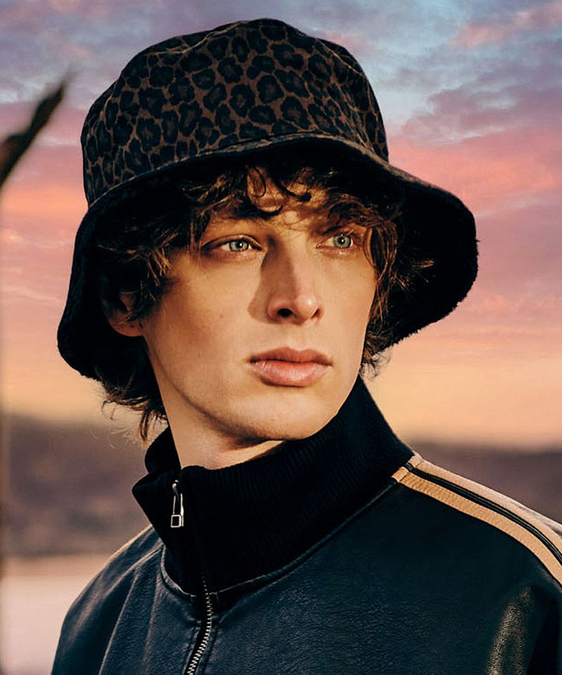 glamb(グラム)】Reversible Boa Bucket Hat リバーシブルボアバケット