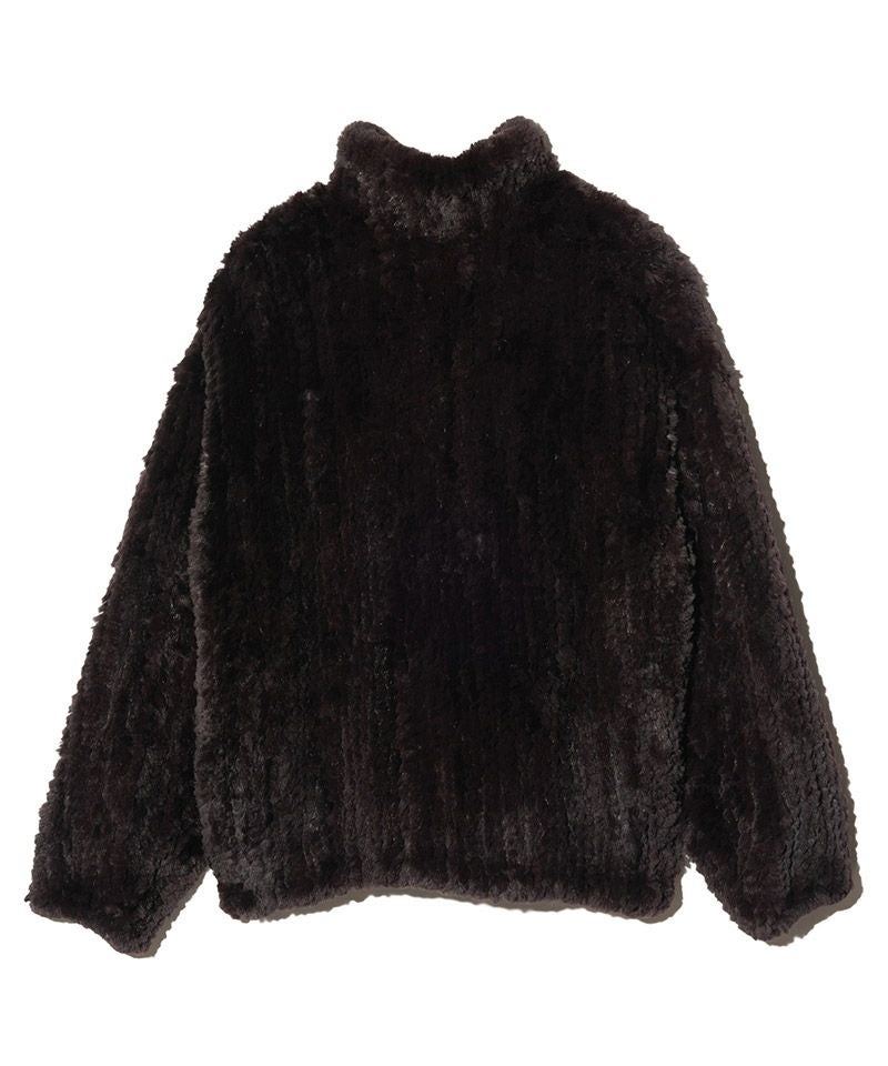 glamb(グラム)】Rabbit Fur Jacket ラビットファージャケット(GB0325 