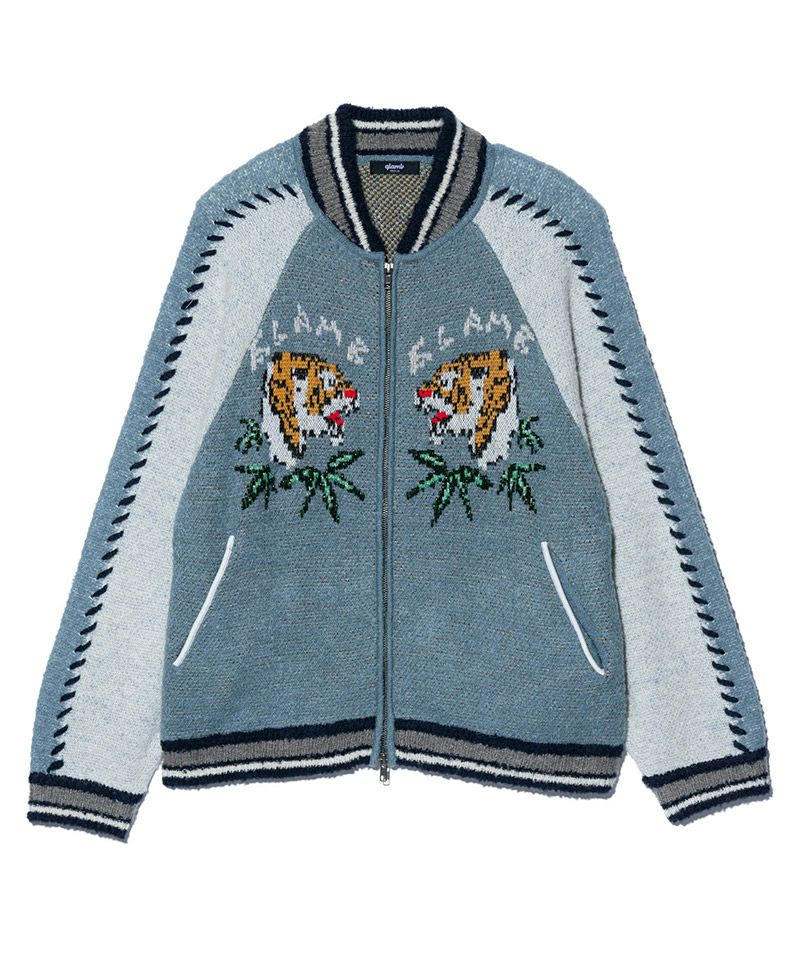 glamb Reversible ska JKT / リバーシブルスカジャンパー GB0325/JKT02 : Knit Ska Jumper / ニットスカジャンパー | glamb