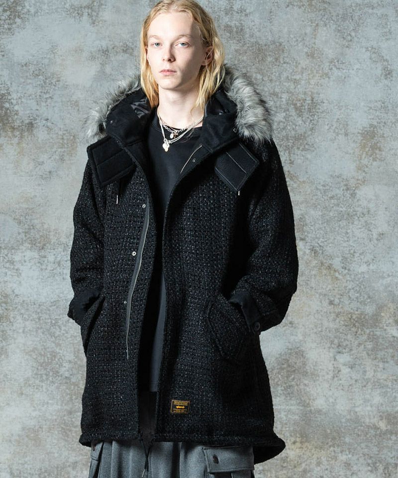 glamb(グラム)】High Neck Mods Coat ハイネックモッズコート(GB0325