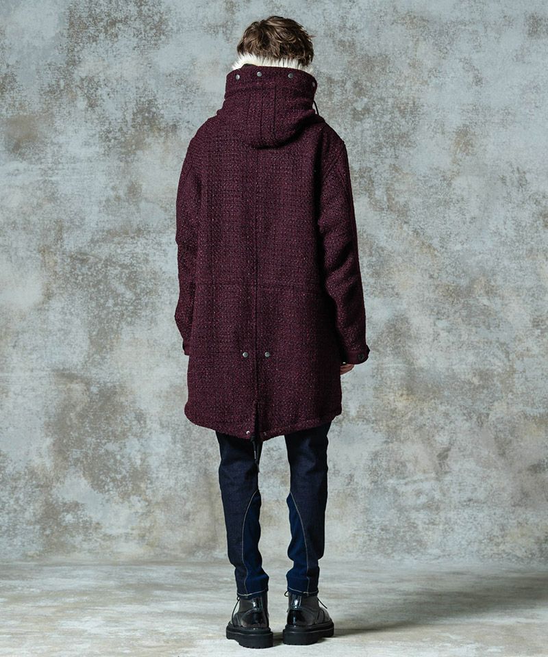 glamb(グラム)】High Neck Mods Coat ハイネックモッズコート(GB0325