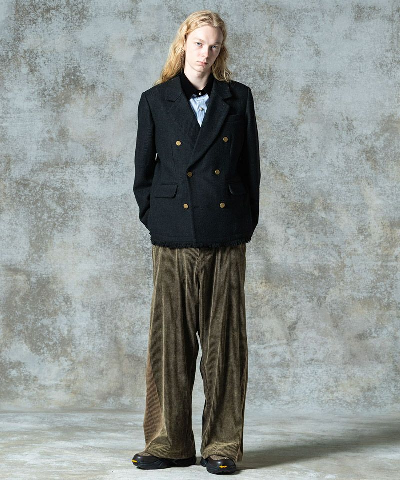 glamb(グラム)】Damage Tailored Jacket ダメージテーラードジャケット