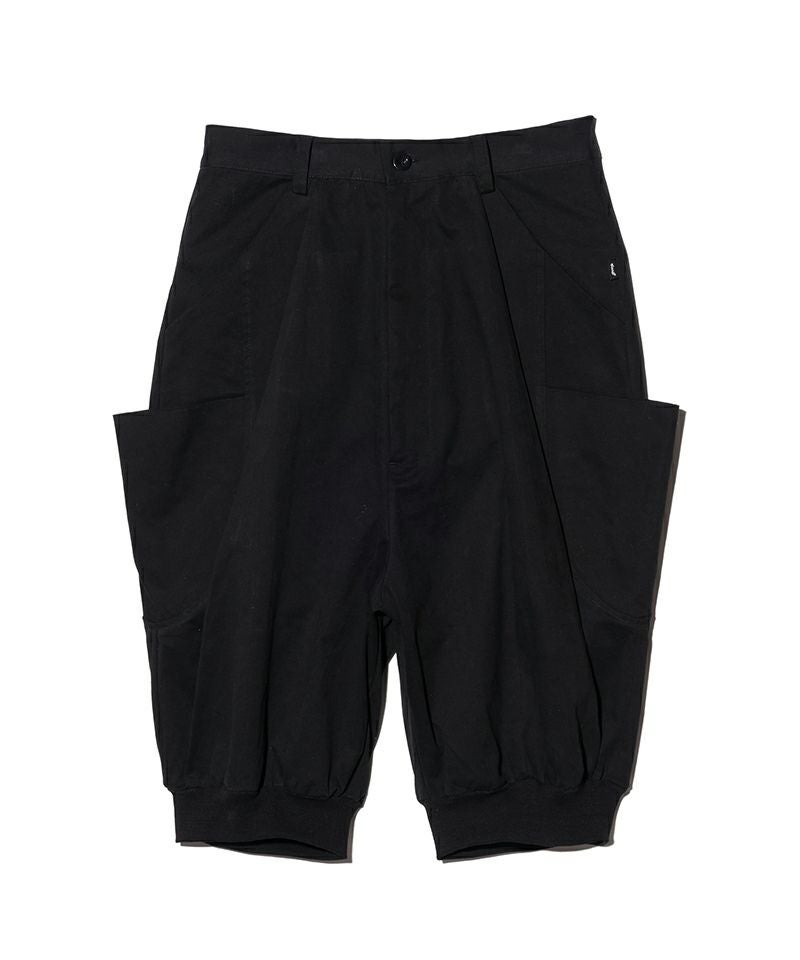 glamb(グラム)】Sarrouel Rib Cropped Pants サルエルリブクロップド