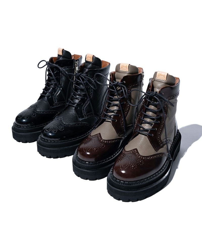 glamb(グラム)】Platform Country Boots プラットフォームカントリー