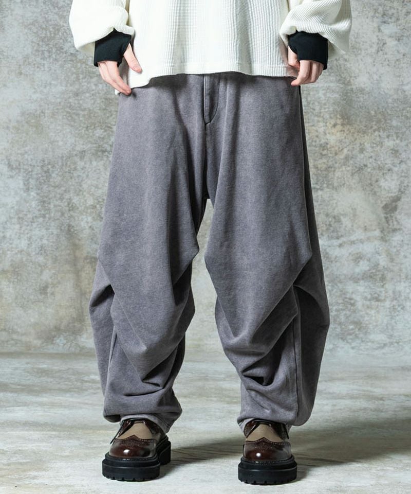 glamb(グラム)】Distorted Tuck Pants ディストーテッドタックパンツ