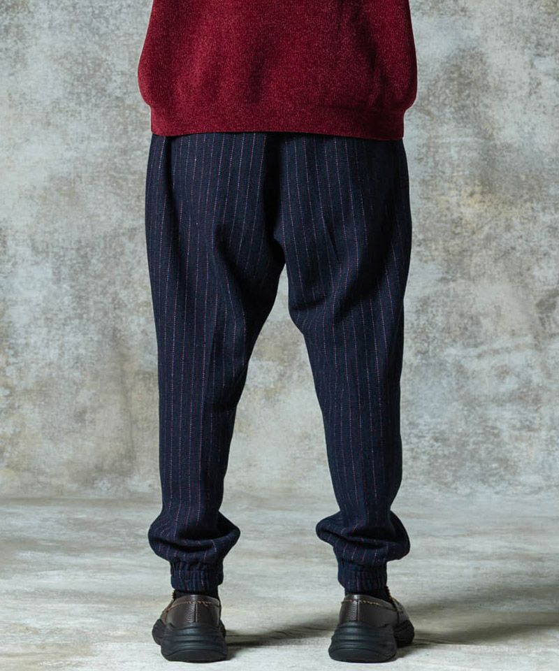 glamb(グラム)】Deformed Tweed Slacks デフォームツイードスラックス