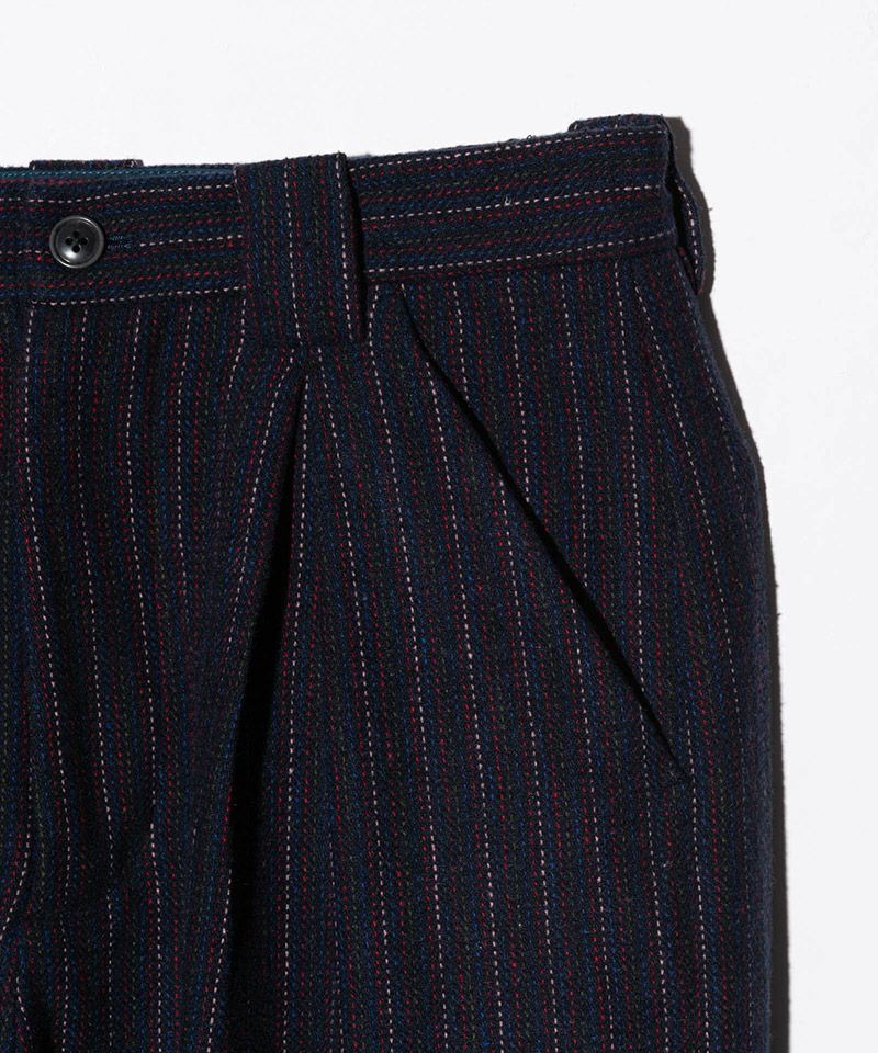 glamb(グラム)】Deformed Tweed Slacks デフォームツイードスラックス