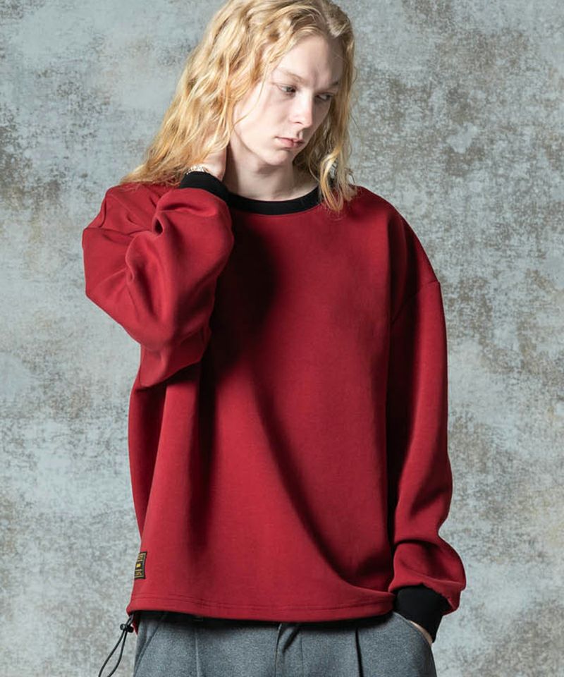glamb(グラム)】Smooth Sweat Pullover スムーススウェットプル