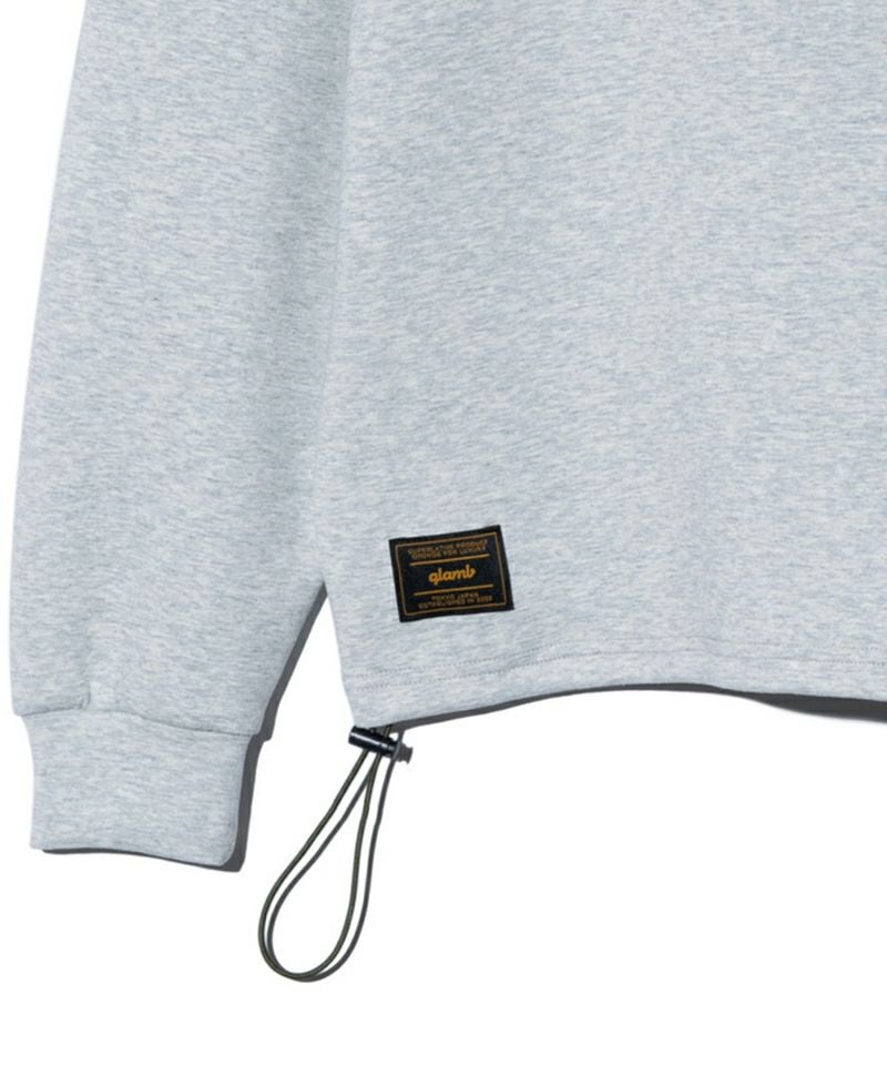 glamb(グラム)】Smooth Sweat Pullover スムーススウェットプル
