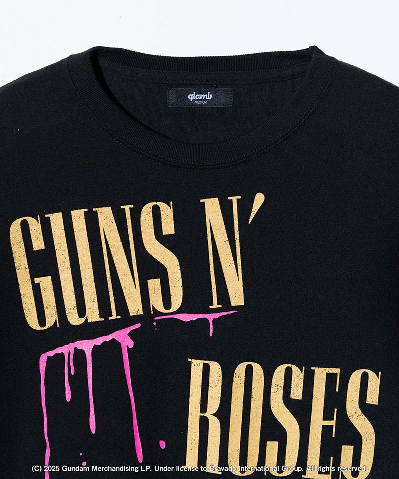 glamb(グラム)】GUNS N ROSES Graffiti T-Shirt ガンズアンドローゼス