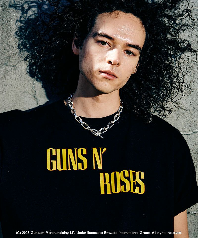 glamb(グラム)】GUNS N ROSES Cross T-Shirt ガンズアンドローゼス