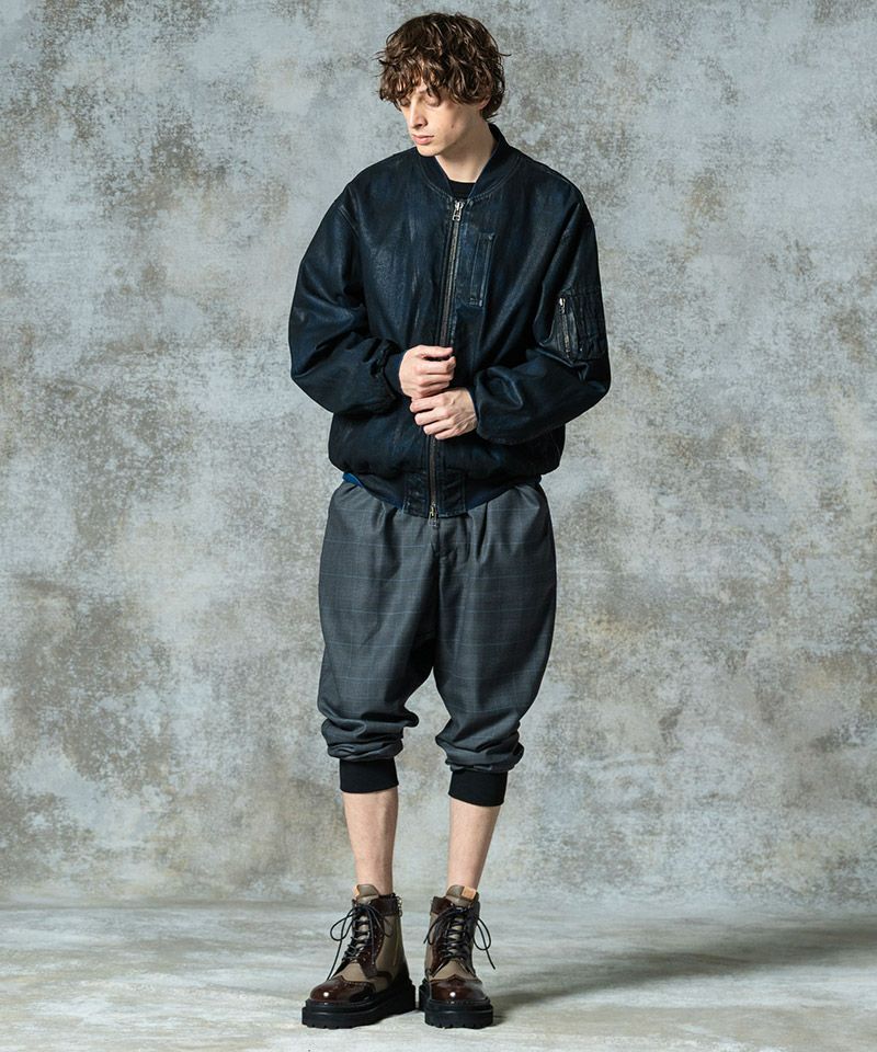 glamb(グラム)】Deformed Jogger Pants デフォームジョガーパンツ
