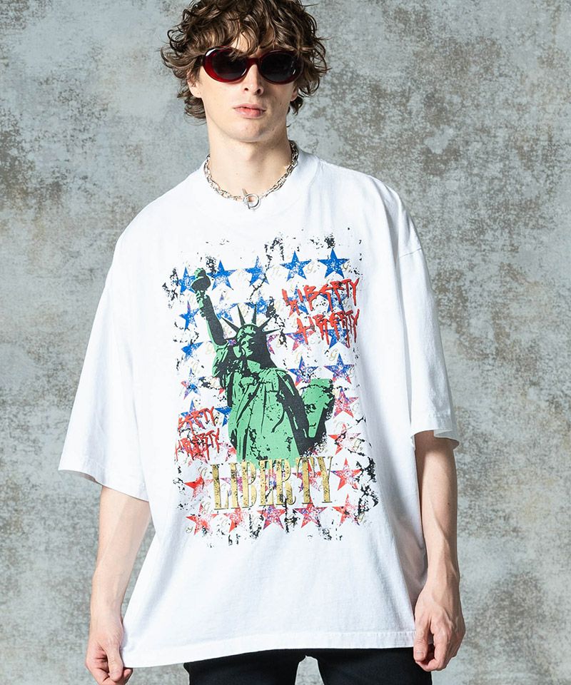 glamb(グラム)】Liberty T-shirt リバティTシャツ(GB0325-CS08