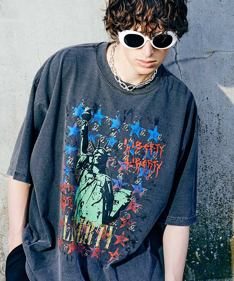 glamb(グラム)】Liberty T-shirt リバティTシャツ(GB0325-CS08