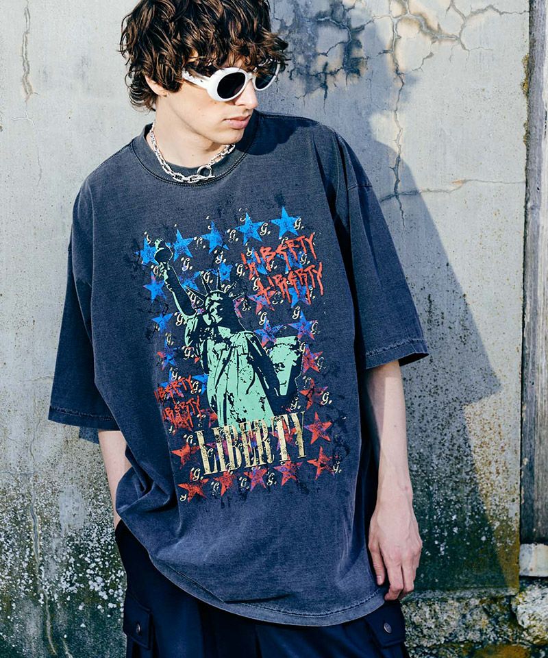 glamb(グラム)】Liberty T-shirt リバティTシャツ(GB0325-CS08