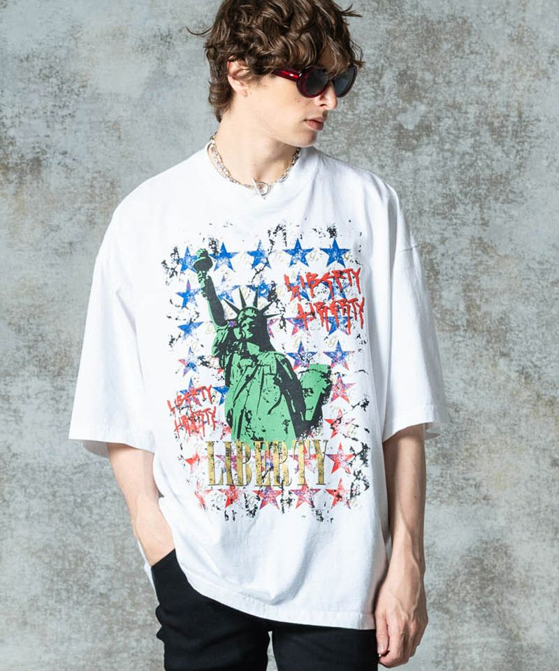 glamb(グラム)】Liberty T-shirt リバティTシャツ(GB0325-CS08