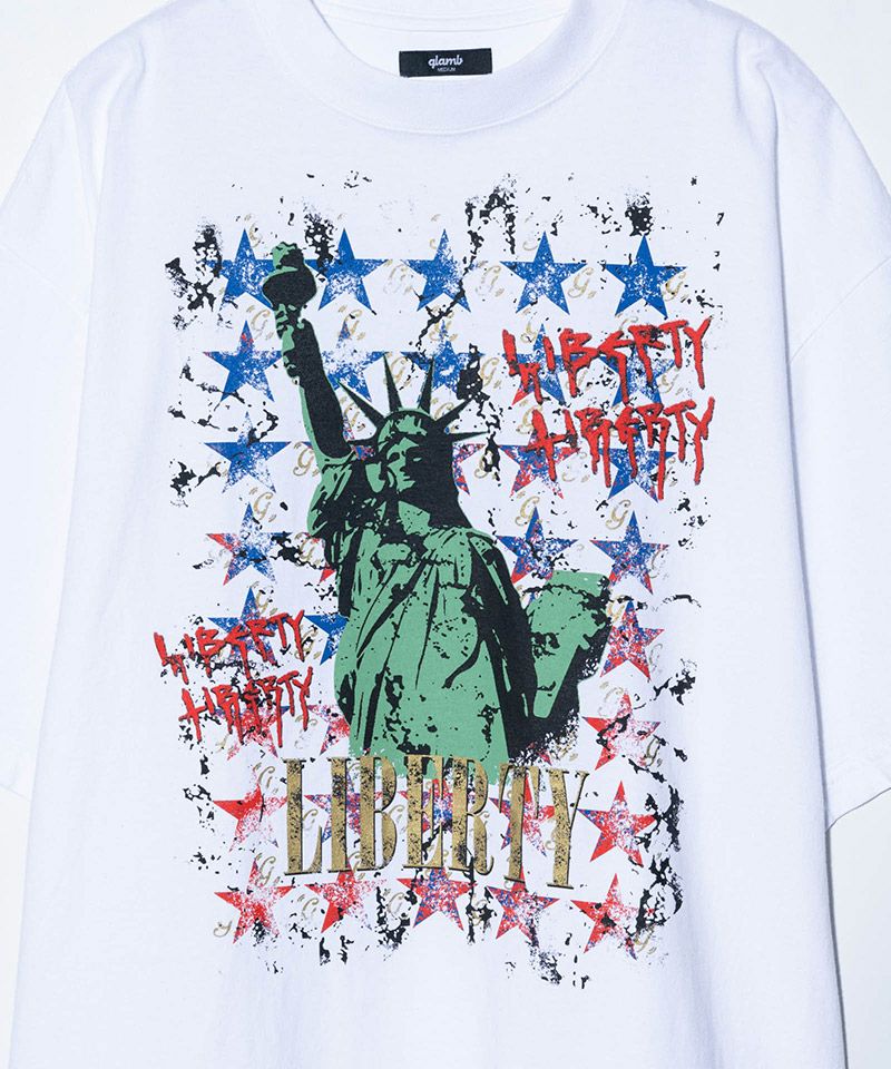 Ｔシャツ プルオーバー☆リバティ glamb(グラム)】Liberty T-shirt リバティTシャツ(GB0325-CS08
